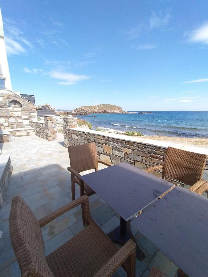 Апартаменты Albatross Seafront House Naxos City Экстерьер фото